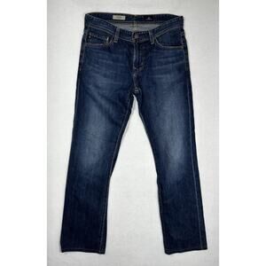 AG Adriano Goldschmied Jeans Mens 30x32 Blue Denim The Protege Straight Leg EUC